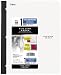 Five Star Bound Notebook with Pocket, 1 Subject, College Ruled Paper, 80 Sheets, 11" x 8-1/2", Color Will Vary (09294)