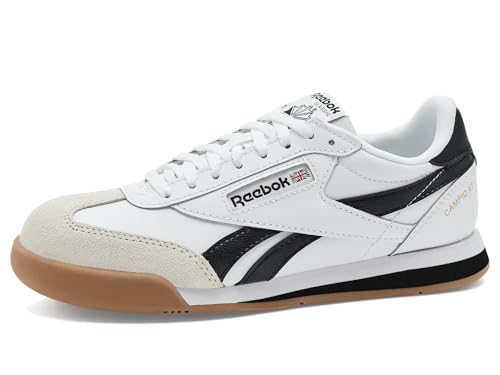 Reebok Scarpe da ginnastica unisex Campio Xt (Big Kid), Bianco/Nero/Barely Grey/Gum, 4 Big Kid
