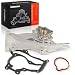 A-Premium Engine Water Pump for Buick Encore 2013-2014 Chevrolet Cruze 2011-2014 Sonic 2012-2014 I4 1.4L Turbocharged DOHC Engine