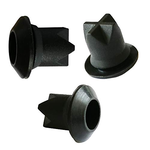 10 Pieces Black Silicone Duckbill Valve One-Way Cross Check Valve 15 x 8 x 14 MM for Liquid and Gas Backflow Prevent