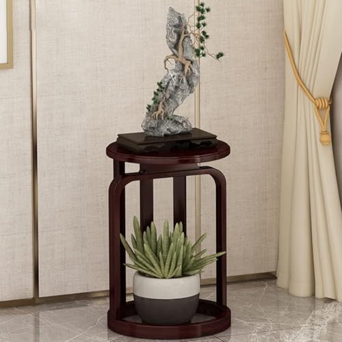 Estante vertical de 2 niveles para plantas