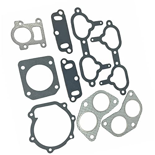 Image of Partsflow Front Head Gasket Set Compatible With SUBARU FORESTER 1998, IMPREZA 1998, LEGACY 1996-1999 2.5L 2458CC H4 DOHC OE#HS26167PT, HS26167PT-1, HS26167PT-2, HS26167PT-3,HS9008