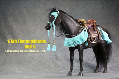 Figurine de cheval AMITD 1:6 en résine réaliste modèle Thoroughbreds AMITD056-5 - 6