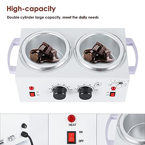 image for NEWTRY 200W Chocolate Tempering Machine w/2 Tanks Professional Commerc