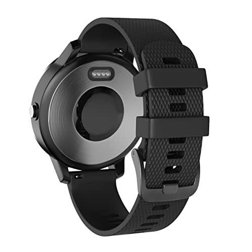 Bracelet interchangeable 20mm silicone contre irritations de peau