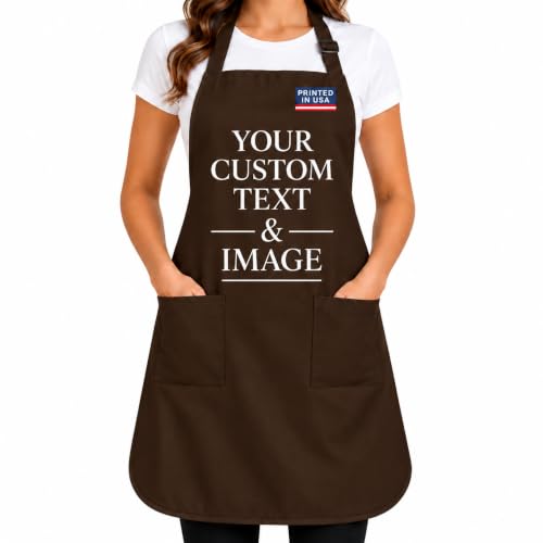 Personalized Cotton Twill Grill Apron