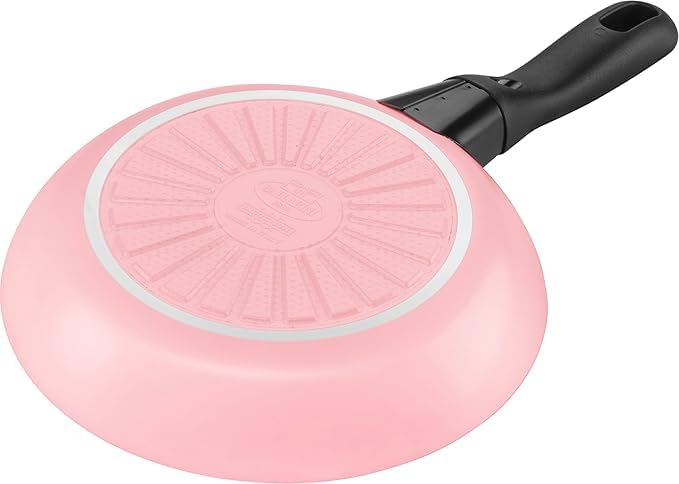 BALLARINI Caprera Zestaw 3 patelni, 20 cm + 24 cm + 28 cm, aluminium, kompatybilna z indukcją, ceramiczna powłoka nieprzywierająca, wyprodukowano we Włoszech, różne kolory