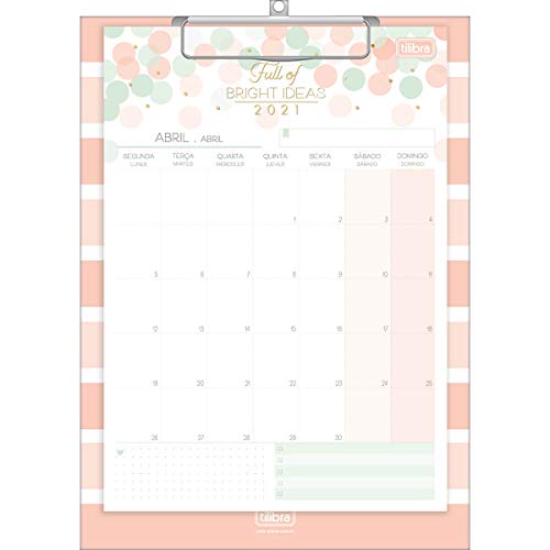 Calendário Planner Prancheta Soho 2021, Tilibra, 530077