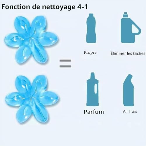 Dlmlemu Lot de 3 tampons en gel pour toilettes, 36 tampons en gel pour cuvette de toilette, recharges de gel de toilette, gel parfumé aux fleurs, distributeur et gel, dure un mois et demi – vue 4