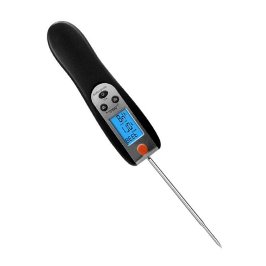 House Foldable Kitchen Thermometer Infiltration Probe Reads Alot Instantly, Digital LCD Screen, is Very Suitable for Frying, Roasting