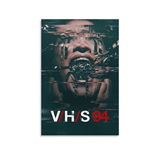 V-H-S-94 filmomslag filmaffisch dekorativ målning kanvas väggkonst vardagsrum affischer sovrumsmålning 50 x 75 cm (20 x 30 tum)