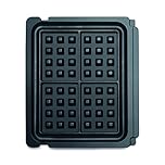 Breville BGR001NEU0NUC1 the No-mess Waffle Plates, Aluminized Steel, Black