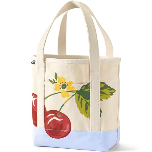Image of Lands' End Open Top Canvas Tote Bag