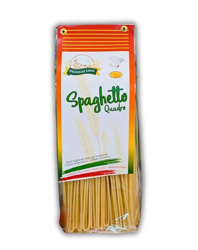 Pastificio Gioia – Spaghetti – Nudeln Handgemachte Pasta Hartweizengrieß 500g – Italienische...