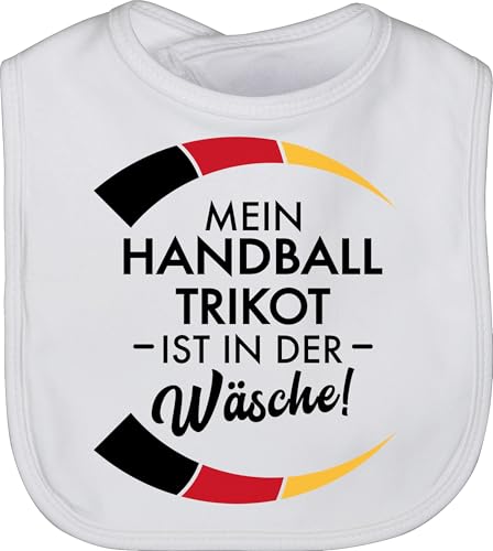 Shirtracer Baby Lätzchen - 2026 - Mein Handball Trikot ist in der Wäsche...