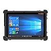 MobileDemand Flex 10B Rugged 10 inch Tablet with Windows 11 Pro Upgrade, Ultra Lightweight 3000mAh Battery 4GB, Tablet PC, Handheld PC with Handstrap for Rough Outdoor Work and Business Activities