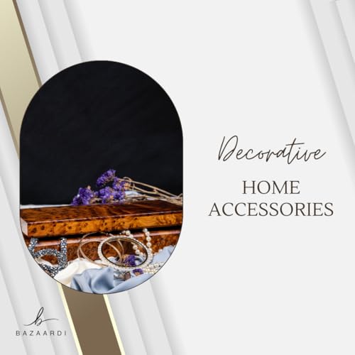 Bazaardi MOROCCAN THUYA BOX Hand Carved Wooden Multipurpose Keepsake Jewelry Decorative Art Box Storage Organizer  thumb #6