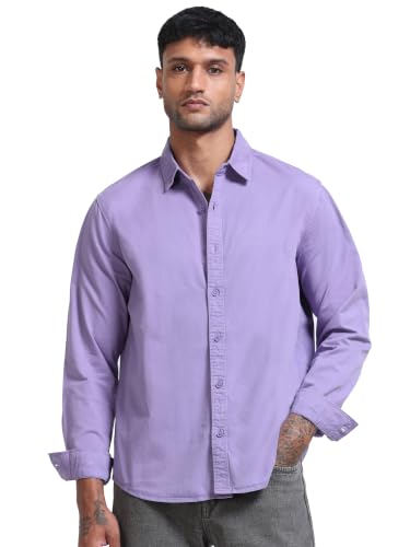 Image of StitchX Men's Full Sleeve Core Essentials Twill Over-Dyed Shirt XS-2XL