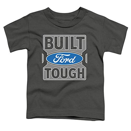 Ford Trucks Built Ford Tough Unisex Toddler T Shirt For Boys And Girls, Small (2T) Charcoal #TOP11