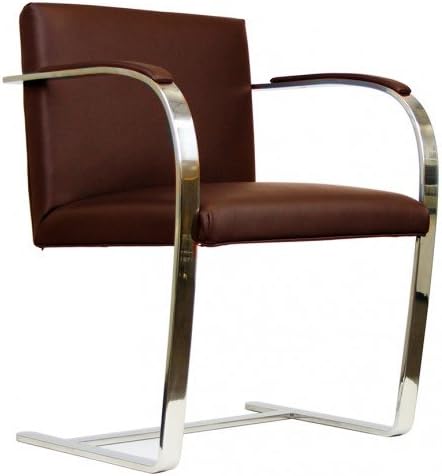 RetroMod Cantilever Chair, Chocolate Brown