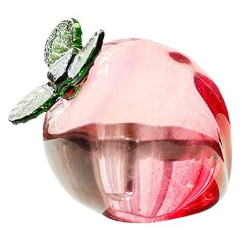 Abaodam 2Pcs Peach Ornaments Desktop Decor Dining Table Decor Dining Table Centerpieces Room Decor Aesthetic Fruit Paperweight Craft Artificial Fruit Peaches Table Decorations For Party #TOP5