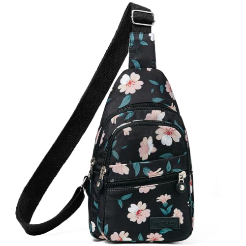 Image of Banelu Small Sling Backpack Crossbody Bags for Women Men, Sling Bag Cross Body Bag Fanny Packs Crossbody Purses