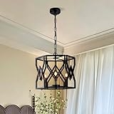3 Light Iron Black Farmhouse...