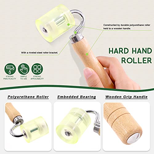 Keadic 15 Pcs Wallpaper Smoothing Tool Kit Include Seam Roller, Knife With 9 Replacement Blades, Plastic Squeegees, Measure Tape And Gloves, Wall Paper Tool Kit For Contact Paper Adhesive Vinyl #TOP3