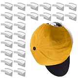 FLANCCI Hat Hooks for Wall, Minimalist Hat Rack Design, Self Adhesive Hat Rack, Strong Hold Hat Hang