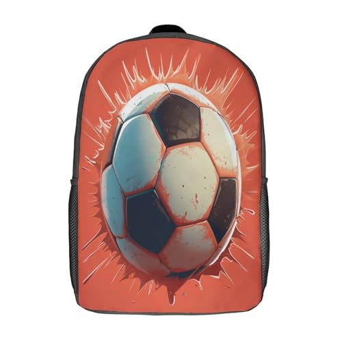 Sacs à dos école football pour soulager les épaules des enfants avec un grand format
