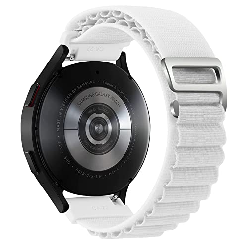 [XYTYJQ] for 時計バンドループ ナイロン バンド 18mm 20mm 22mm スナップ時計ストラップ ユニバーサル 伸縮性 腕時計バンド (ストラップに似通る 工具が要らなく、気軽に差し替える 星明かり 22mm)