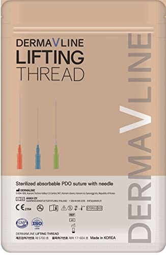 Luxx Mold Cut White PDO Thread Lift/Face/Fox Eye/Double Cog/Blunt CL/CW/20Threads/Made in S.Korea (19G100mm CW Liftking)