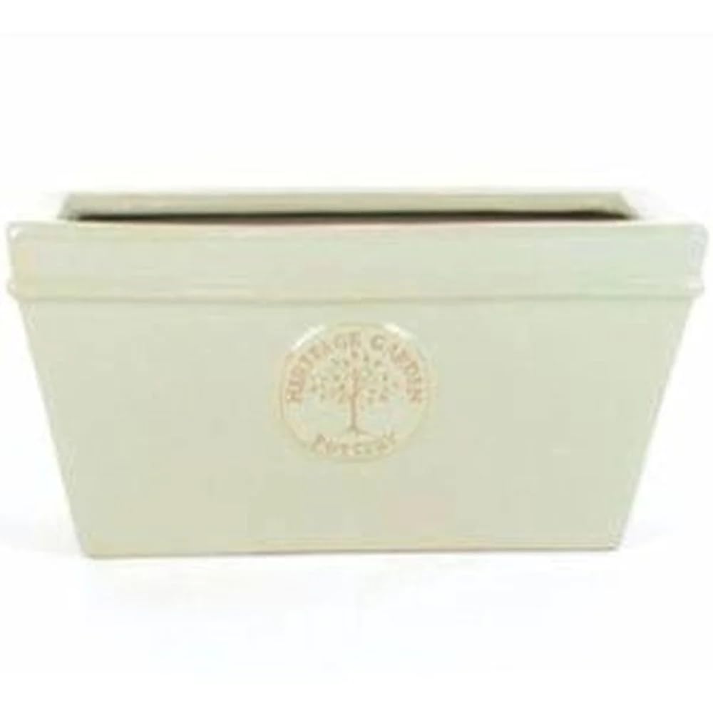 Woodlodge 45cm Green Glazed Heritage Edwardian Trough