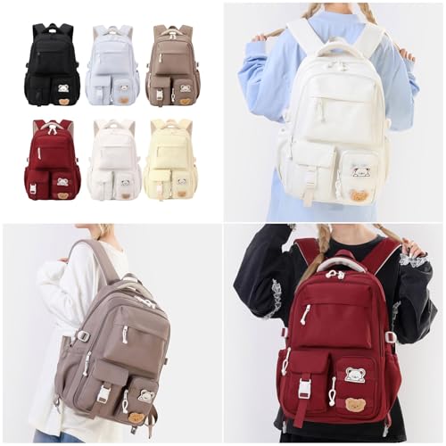 Sac à dos d'école étanche avec rangement intérieur confortable - 2