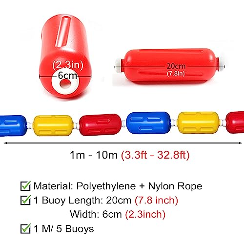 Corde de sécurité flottante pour piscine de natation commerciale - 4