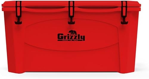 Grizzly Enfriador 100  Cofre de hielo de 100 cuartos de galón duradero con aislamiento rotomoldeado  Fabricado en Estados Unidos  Garantía de por