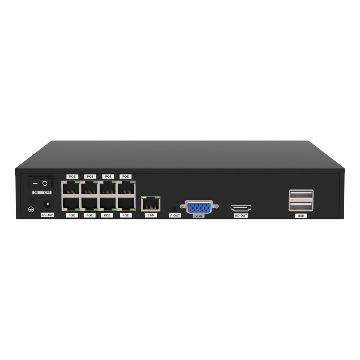 Foscam FNA108E-B4-2T kit de vidéo-surveillance Avec fil 8 canaux