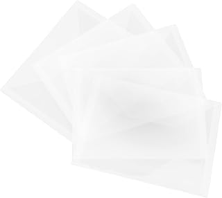 Boys and Girls 5pcs Plastic Storage Pouches for Mini Photos