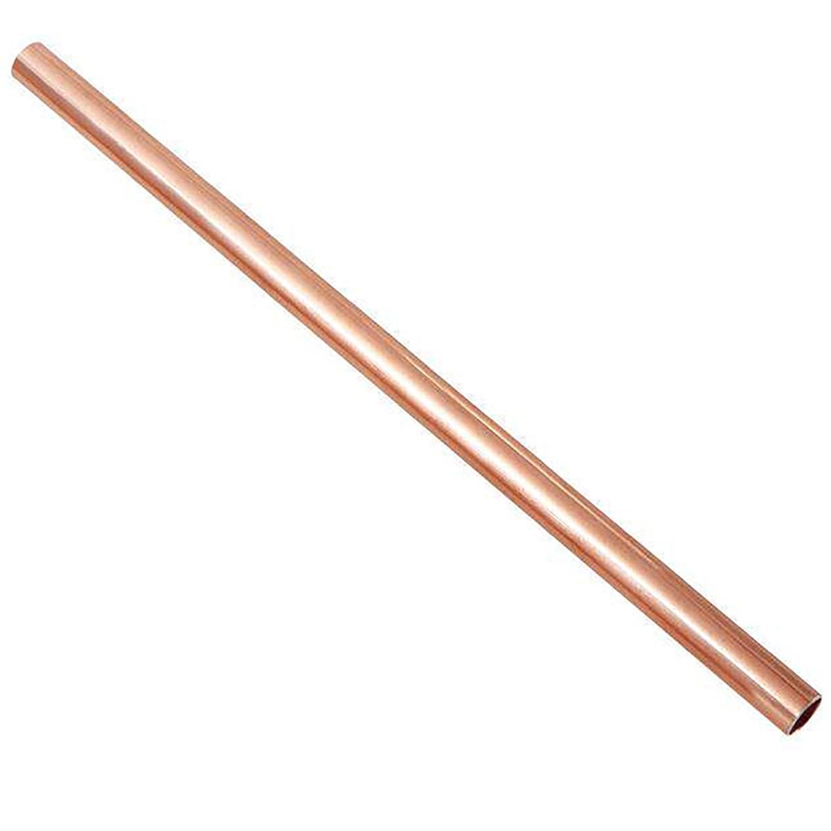 Dejin One Color Copper Round Tube T2 Copper Tubes Pipe 500Mm Length Seamless Straight Pipe Tubing For Diy Projects, Mechanical & Industrial Applications(Id 5Mm Od 8Mm)