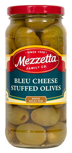 Mezzetta Stuffed Olives, Bleu Cheese, 9.5 Ounce