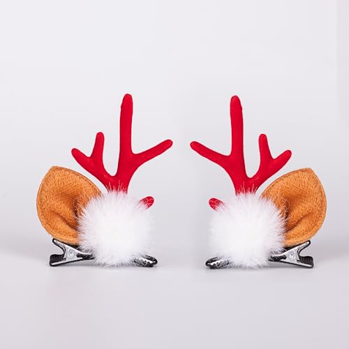 Aeonda Weihnachts Haarschmuck Rentier Haarspange Weihnachten...