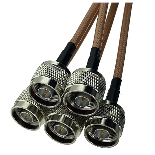 Câble coaxial RF en queue de cochon LIUCH 1M pour installation antenne toit