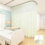 Chapou 180'W x 84'L /15 x 7FT Hospital Curtains, Flame Retardant Medical Privacy Curtains with Grommet Top...