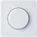 Produktbild Elso Zentralplatte Dimmer m.Drehknopf FAB rw ELG227014