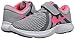 Nike Girls' Revolution 4 (PSV) Running Shoe, Wolf Grey/Racer Pink-Cool Grey-White, 2 M US Little Kid