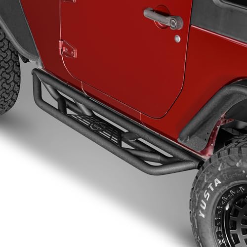 Estribos laterales para Jeep Wrangler JK 2 puertas 2007-2018 miniatura 4