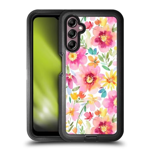Coque Samsung A14 5G Antichoc Ninola Fleurs Roses Collection