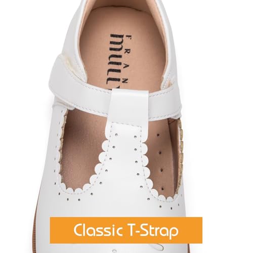 Frank Mully Girls Flats Mary Jane Shoes Round Toe Dress Shoes School Oxford Flats for Toddler/Little Kid4