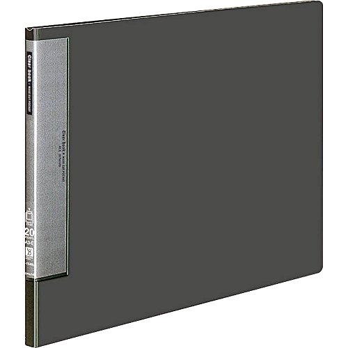 Dark ash Kokuyo S & T book clear wave cut fixed horizontal 20 sheets A3 (japan import) by Kokuyo Co., Ltd.