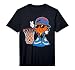 9th Birthday Boy Basketball Ice Cream Drip 9 Year Old Party Performance T-Shirt